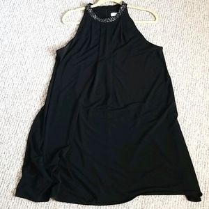 Calvin Klein black halter swing dress. Size 12